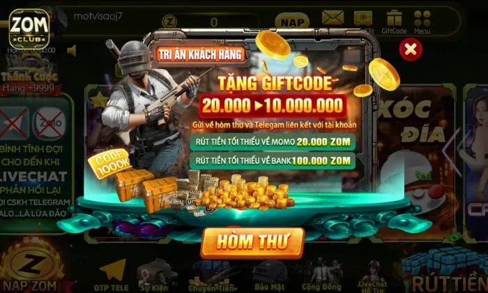 Zomclub- Sự lựa chọn hàng đầu của dân chơi cá cược